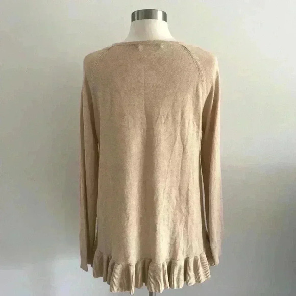 New Claudia Nicole Sweater Silk Cashmere - Picture 2 of 6